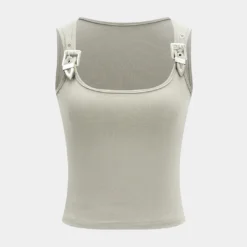 Metallic Slip Tank Top