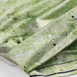 Abstract Print Satin Patchwork Short Sleeve T-Shirt -Women's Clothing Store 3916de30 6934 4e31 bd23 0ab1bb52747e