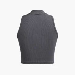 Solid Mock Neck Tank Top -Women's Clothing Store 393dfe63 08b2 4fbe abda fb801cec36e3