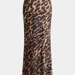 Leopard Print Mermaid Skirt -Women's Clothing Store 39f40faa 2422 4634 b377 ea1c9d28c52f
