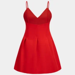 V-Neck Ruched Sleeveless Slip Mini Dress -Women's Clothing Store 3cc0642d 894a 4db0 a68e d5fbc16e7eed