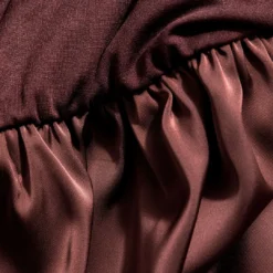 Patchwork Satin Bodysuit -Women's Clothing Store 3cde117f 4244 4ecb b479 f30c653bc0da