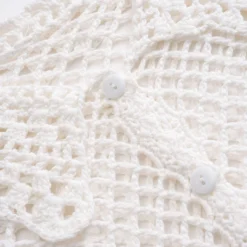 Knit Hollow Out Short-Sleeve Top -Women's Clothing Store 3e0e1af8 10ad 44f5 a187 5fcdebe7158f