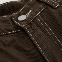 Denim Seamdetail High Waist Straight Leg Jeans -Women's Clothing Store 3efd42af f73d 475a 8399 e5c432e1b275