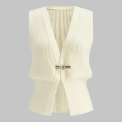 Knit V-Neck Tank Top