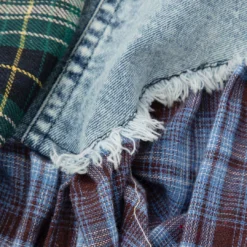 Asymmetric Patchwork Denim Mini Skirt -Women's Clothing Store 3fbd1bab 40c9 4116 9efd 587ea15a28f3