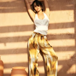 Tie Dye Wide Leg Pants -Women's Clothing Store 420c870d bb9d 4873 ab4b 087b760180f9