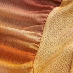 Tie Dye Print Mesh Ruched Long Sleeve Maxi Dress -Women's Clothing Store 423cd433 f847 4b8d b4a1 00f5a0f191da