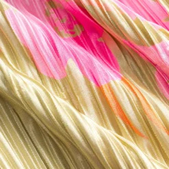 Floral Print Pleated Tie Back Strapless Maxi Dress -Women's Clothing Store 4273f8e8 3847 424a 8bc9 17732c74a99a