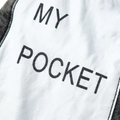 Letter Print Frayed Hem Denim Skirt -Women's Clothing Store 427b49ad ce7e 4671 b18e 1edebd8efb0f