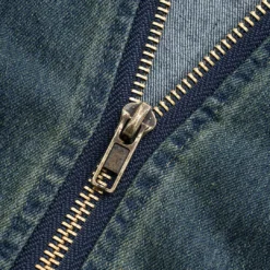 Denim Zipper Tank Sleeveless Dress -Women's Clothing Store 4289d030 d619 4984 a8dc 72d01e79b965