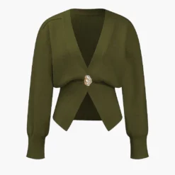 V-neck Sweater Cardigan -Women's Clothing Store 42fa0f5b 1c9b 4597 8cc2 dbcc7e080505