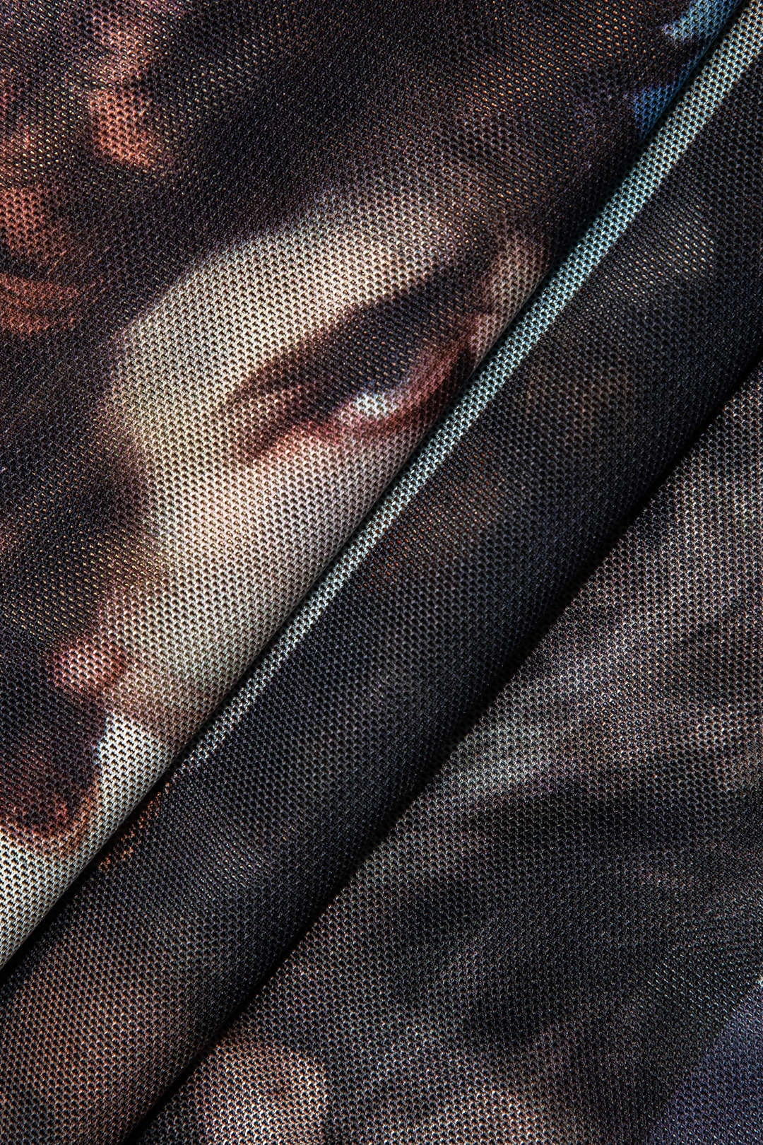 Renaissance Print Sleeveless Mesh Bodysuit 3 Renaissance Print Sleeveless Mesh Bodysuit - Image 3