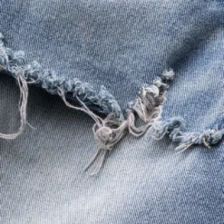 Denim Patchwork Straight Leg Jeans -Women's Clothing Store 4546be13 2345 4afa 90dc 52177f764374