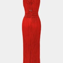 3D Floral V-neck Midi Dress -Women's Clothing Store 4637b529 01d0 4d3a 8746 dfa6cae0fde0