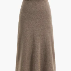Solid Sweater Midi Skirt -Women's Clothing Store 48c918ac 2c3d 4754 b778 76471050c4b0
