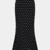 Polka Dots Print Skirt