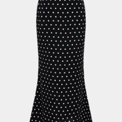 Polka Dots Print Skirt