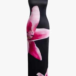 Floral Print Slip Maxi Dress -Women's Clothing Store 4ad1f4ed 2b70 4869 860c 9e9289e697ac