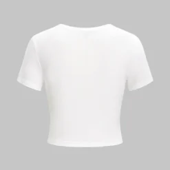 Retro Letter Print Round Neck Short Sleeve T-Shirt -Women's Clothing Store 4c367ec1 5132 4c89 99b8 566b3a2302be