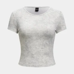 Washed Round Neck Short Sleeve T-Shirt