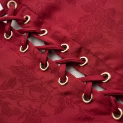 Jacquard Bustier Slip Asymmetrical Sleeveless Midi Dress -Women's Clothing Store 4ddfcbf9 51e2 4d39 9017 9b9c1f36dc54