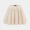 High Waist Ruched Skirt