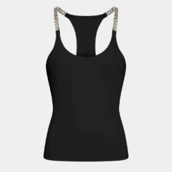 Chain Decor Sleeveless Tank Top -Women's Clothing Store 501eef26 5f52 4624 8b2a c1c56beac66a