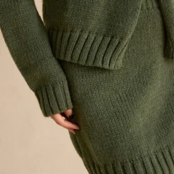 Knitted High Waist Skirt -Women's Clothing Store 50ee24e7 9dbb 4309 a31e 2193a73e12ad