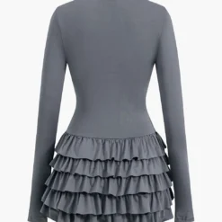 Ruffle Mini Dress -Women's Clothing Store 518557fa 7e72 4173 897d 3aa739e03971