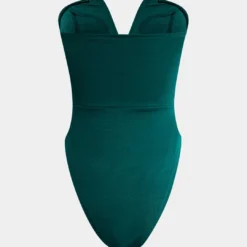 Basic V-neck Strapless Bodysuit -Women's Clothing Store 546c36c0 b66d 4bfc af1d 09495e9d2f2a