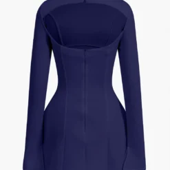 Backless Mini Dress -Women's Clothing Store 547e5d3d 085e 45a4 91e5 264962fef2f5