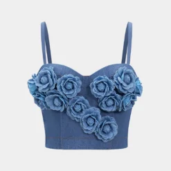 3D Floral Slip Cami Top