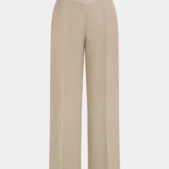 Basic High-Waisted Wide Leg Trousers -Women's Clothing Store 57fdcdac 143d 4749 a775 a59085c3a8d3