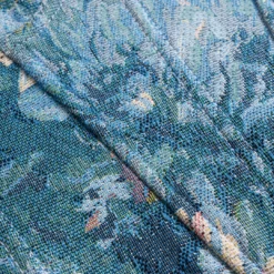 Retro Watercolor Print Jacquard Wrap Tie-Up Tube Top -Women's Clothing Store 59f11991 e399 4ba2 ad58 e8718435e82f