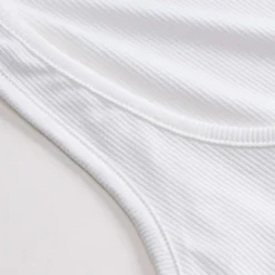 Letter Print Textured Tank Top -Women's Clothing Store 5a801b20 d086 452c 9fd4 086b68c1baf4