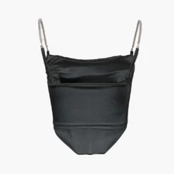 Satin Draped Corset Top -Women's Clothing Store 5c0a6b9a 82c5 4a22 8b85 7b336fa56ce7