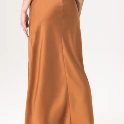 Slit Satin Midi Skirt -Women's Clothing Store 5c3a27e4 b5a0 4ac9 9935 a99057a320b8