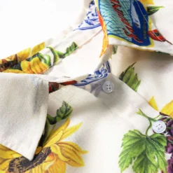 Fruit Floral Print Button Short-Sleeve Shirt -Women's Clothing Store 5d35041c 1e8f 4676 b204 8f054fbf22e1