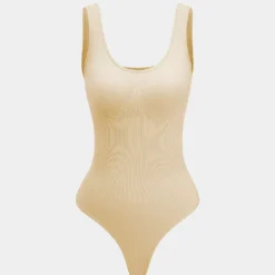 Basic Solid Round Neck Sleeveless Bodysuit -Women's Clothing Store 5dbc43bb 96d9 4f8b a4de 02d5f64a7e38