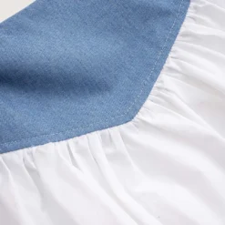 Denim Patchwork Ruched Pocket Skirt -Women's Clothing Store 5e02724c 1f5c 43ec b3b0 919c76681206