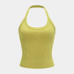 Backless Halter Neck Cami Top