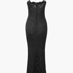 Lace Slip Slit Maxi Dress -Women's Clothing Store 6000b57e aa44 41a3 8037 b1690c53a86a