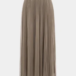 Mesh Rhinestone High Waist Skirt