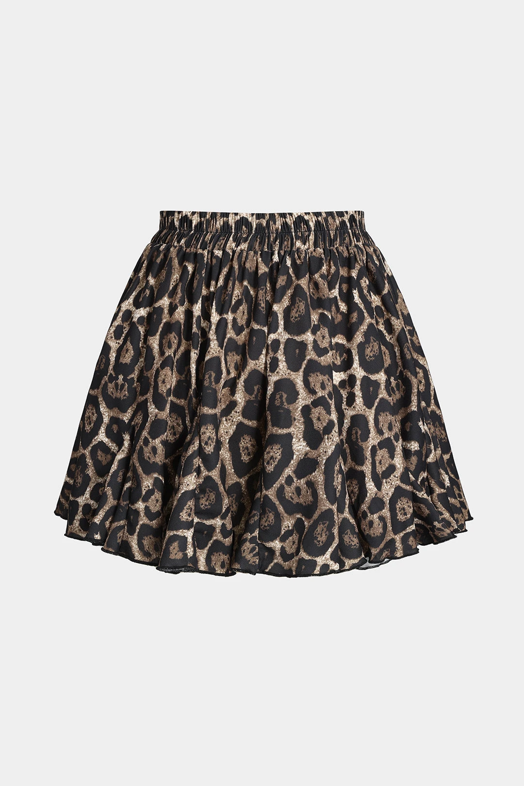 Leopard Print Pleated Skirt 2 Leopard Print Pleated Skirt - Image 2