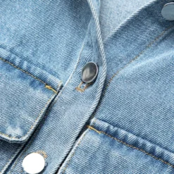 Asymmetric Button Up Flap Pocket Crop Denim Vest -Women's Clothing Store 61b454f9 993b 46ac 827e ed0936c7ce7a