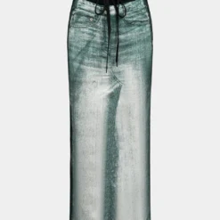 Printed High Waist Skirt