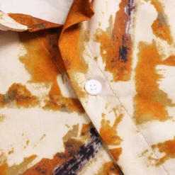 Retro Print Button Short-Sleeve Shirt -Women's Clothing Store 62dbaac8 88dd 45ee b88b e3e56ceed03b