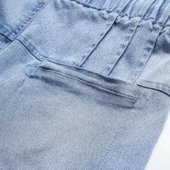 Denim Ruched Button Tie Front Pocket Flared Leg Jeans -Women's Clothing Store 65f06310 3ec2 43a3 b6b4 f4d7bb6c070c