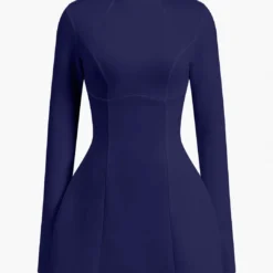 Backless Mini Dress -Women's Clothing Store 668f8e4e b4b0 4135 a754 d16941187482